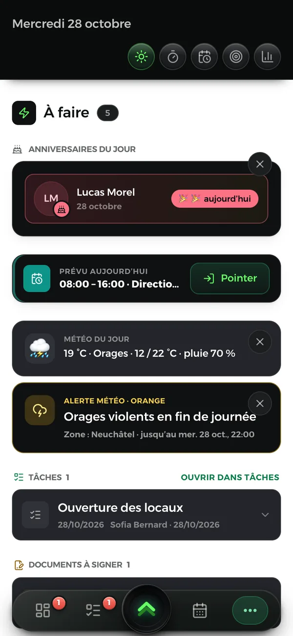 Mon espace